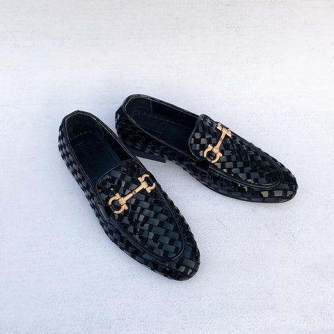Knitted Woven Moccasin