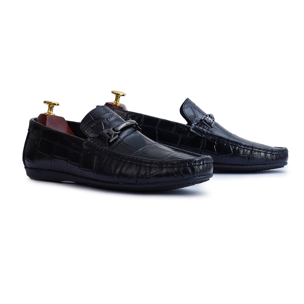 Croco Texture Loafer