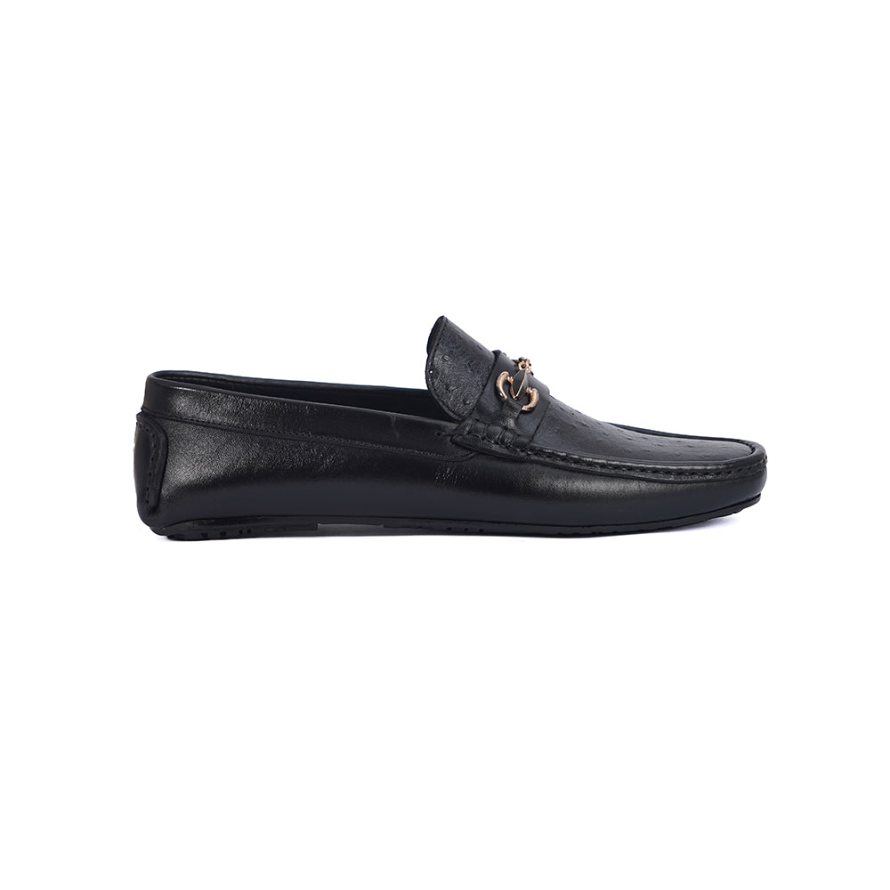 Ostrich Leather Loafer
