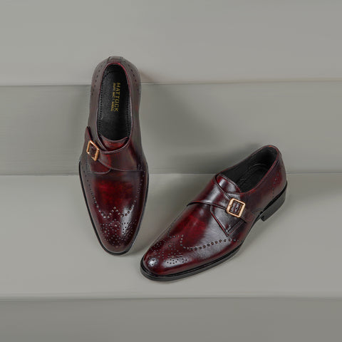 Monk Strap Leather MK-04