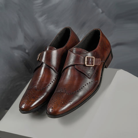 Monk Strap Leather MK-02