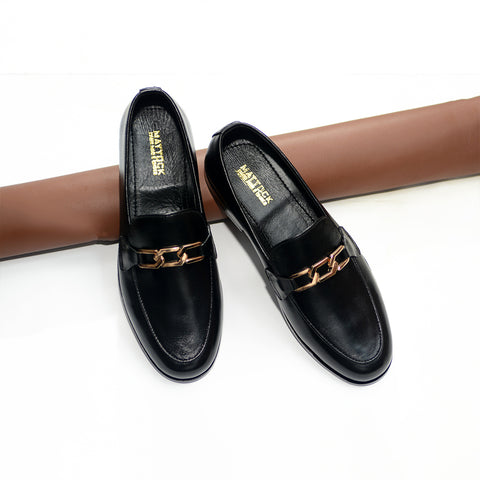 Black Formal Moccasin